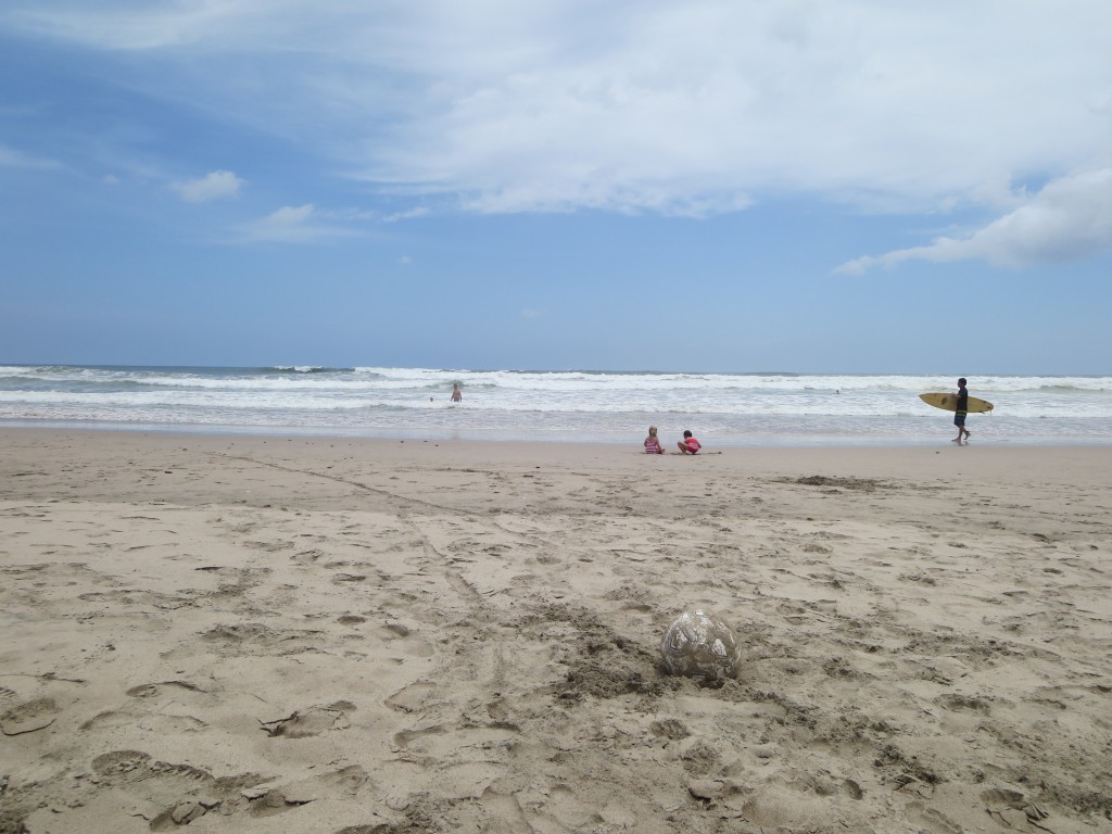 Playa Guiones sunny beach Nosara